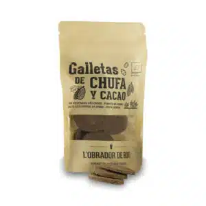 Galletas chufa y chocolate